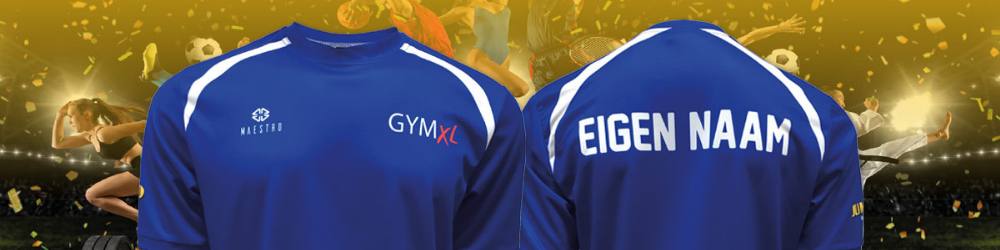 Clubsponsor Actie: Spaar nu voor jouw eigen GymXL-shirt!